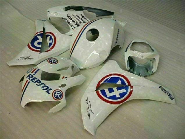Carroçaria CBR 1000RR 2008-2011 - Branco Azul Repsol Carroçaria CBR 1000RR 2008-2011 - Branco Azul Repsol