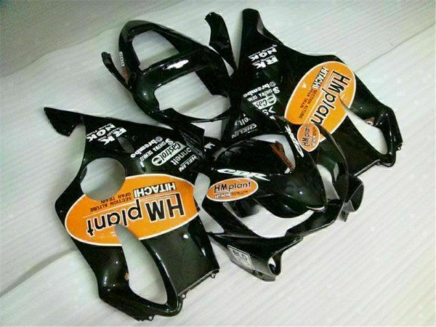 Carroçaria CBR 600 F4i 2001-2003 - Laranja Preto Carroçaria CBR 600 F4i 2001-2003 - Laranja Preto