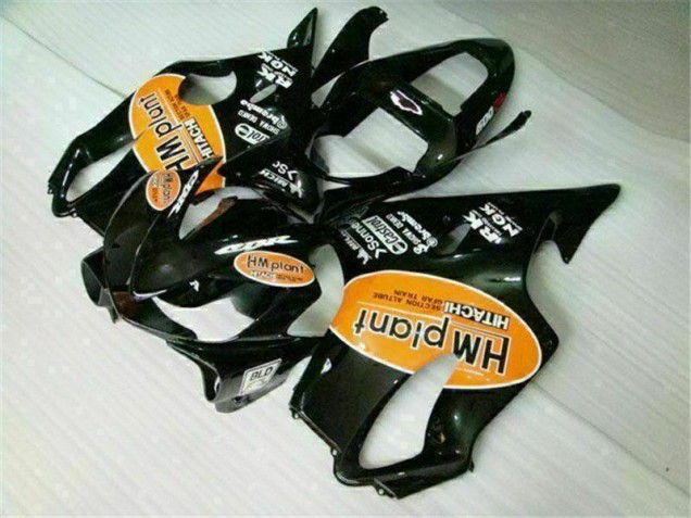 Carroçaria CBR 600 F4i 2001-2003 - Laranja Preto Carroçaria CBR 600 F4i 2001-2003 - Laranja Preto