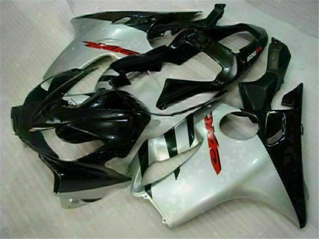 Carroçaria CBR 600 F4i 2001-2003 - Preto Prata Carroçaria CBR 600 F4i 2001-2003 - Preto Prata