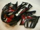 Carroçaria CBR 600 F4i 2004-2007 - Preto Vermelho Chama Carroçaria CBR 600 F4i 2004-2007 - Preto Vermelho Chama