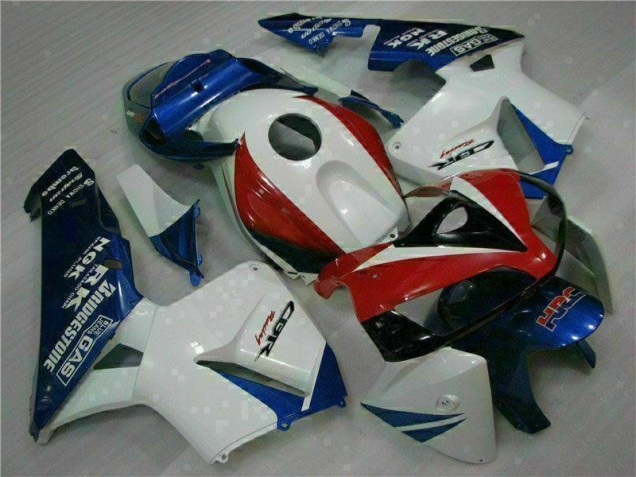 Carroçaria CBR 600RR 2005-2006 - Branco Azul