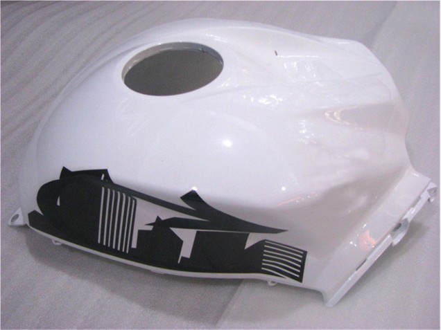 Carroçaria CBR 600RR 2007-2008 - Preto Branco Carroçaria CBR 600RR 2007-2008 - Preto Branco
