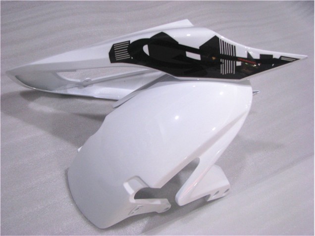 Carroçaria CBR 600RR 2007-2008 - Preto Branco Carroçaria CBR 600RR 2007-2008 - Preto Branco