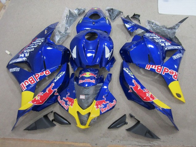 Carroçaria CBR 600RR 2009-2012 - Azul Red Bull Carroçaria CBR 600RR 2009-2012 - Azul Red Bull