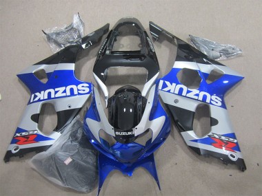 Carroçaria GSXR 1000 K1 2000-2002 - Azul Branco Decalque