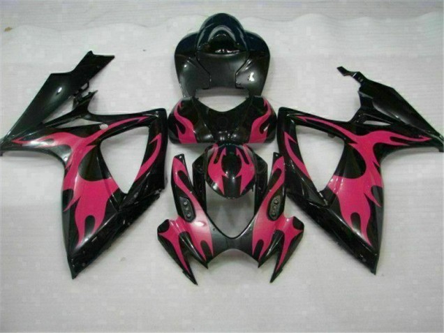 Carroçaria GSXR 600 / 750 K6 2006-2007 - Preto