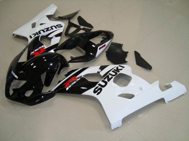 Carroçaria GSXR 750 K4 2004-2005 - Preto Branco