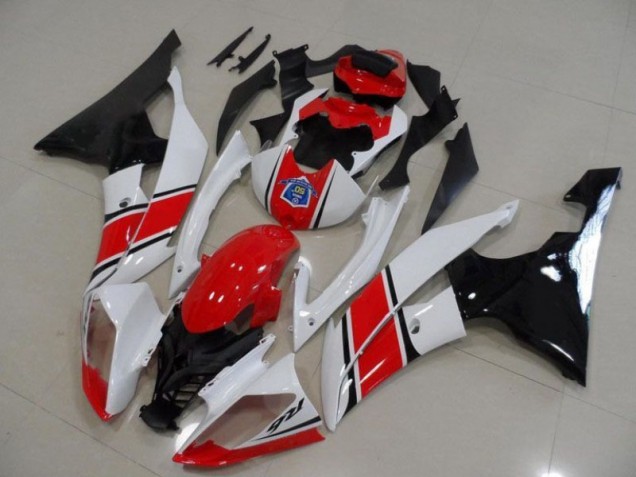 Carroçaria R6 2008-2016 - Vermelho Branco Preto