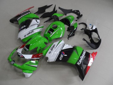 Carroçaria ZX 250R 2008-2012 - Verde Branco Preto