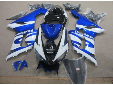 Carroçaria ZX6R 2005-2006 - Azul Branco
