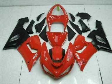 Carroçaria ZX6R 2005-2006 - Vermelho