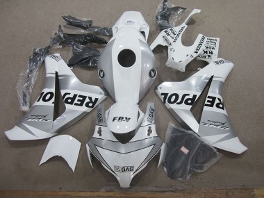 Injeção Kit Carenagem CBR 1000RR 2008-2011 - Branco Repsol