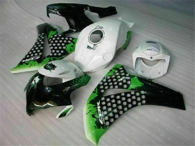 Injeção Kit Carenagem CBR 1000RR 2008-2011 - Verde Branco