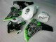 Injeção Kit Carenagem CBR 1000RR 2008-2011 - Verde Branco Injeção Kit Carenagem CBR 1000RR 2008-2011 - Verde Branco