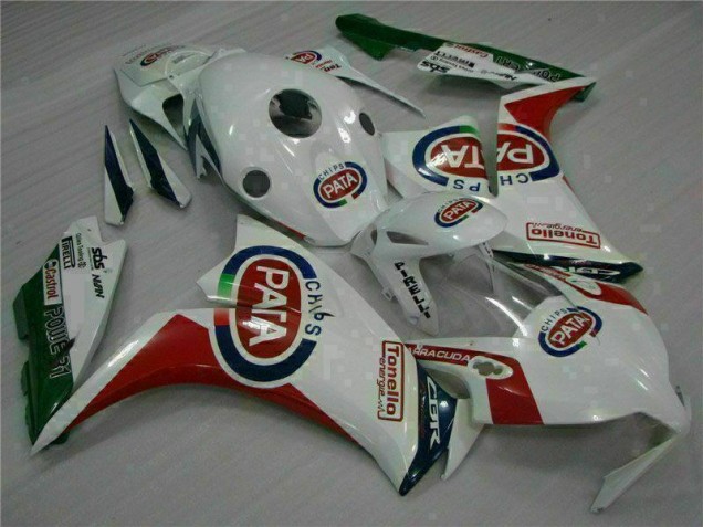 Injeção Kit Carenagem CBR 1000RR 2012-2016 - Vermelho Branco PATA