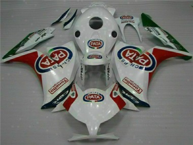 Injeção Kit Carenagem CBR 1000RR 2012-2016 - Vermelho Branco PATA