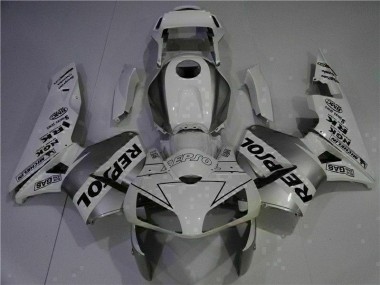 Injeção Kit Carenagem CBR 600RR 2003-2004 - Branco Repsol