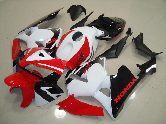 Injeção Kit Carenagem CBR 600RR 2005-2006 - Vermelho Branco Preto