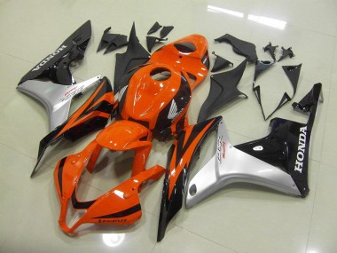 Injeção Kit Carenagem CBR 600RR 2007-2008 - Laranja Prata Preto