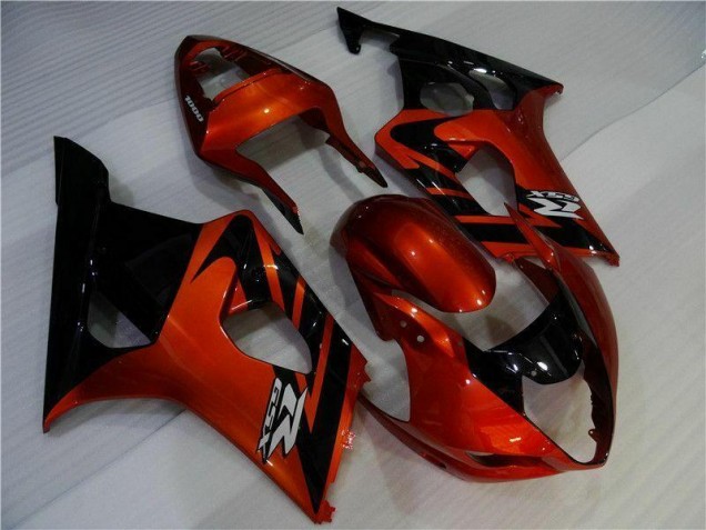 Injeção Kit Carenagem GSXR 1000 K3 2003-2004 - Castanho Preto Injeção Kit Carenagem GSXR 1000 K3 2003-2004 - Castanho Preto