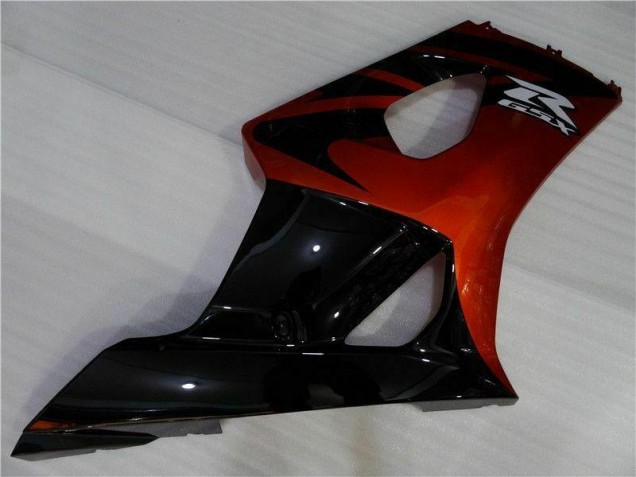Injeção Kit Carenagem GSXR 1000 K3 2003-2004 - Castanho Preto Injeção Kit Carenagem GSXR 1000 K3 2003-2004 - Castanho Preto