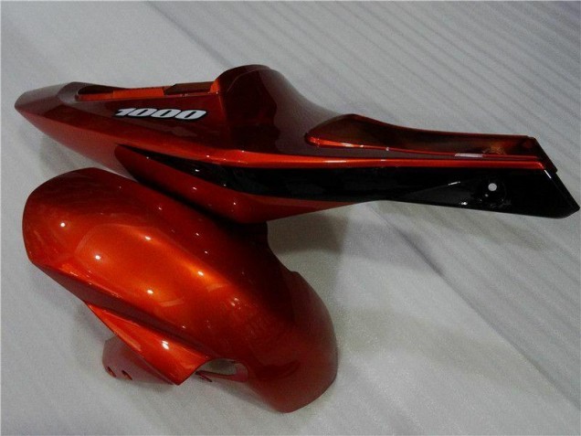 Injeção Kit Carenagem GSXR 1000 K3 2003-2004 - Castanho Preto Injeção Kit Carenagem GSXR 1000 K3 2003-2004 - Castanho Preto