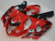 Injeção Kit Carenagem GSXR 600 / 750 K4 2004-2005 - Vermelho Preto Injeção Kit Carenagem GSXR 600 / 750 K4 2004-2005 - Vermelho Preto