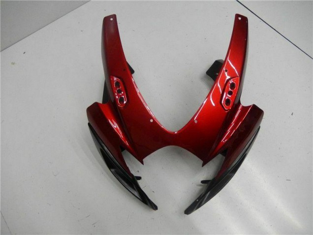 Injeção Kit Carenagem GSXR 600 / 750 K6 2006-2007 - Vermelho Preto Injeção Kit Carenagem GSXR 600 / 750 K6 2006-2007 - Vermelho Preto