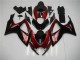 Injeção Kit Carenagem GSXR 600 / 750 K6 2006-2007 - Vermelho Preto Injeção Kit Carenagem GSXR 600 / 750 K6 2006-2007 - Vermelho Preto