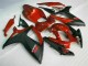 Injeção Kit Carenagem GSXR 600 / 750 K6 2006-2007 - Vermelho Preto Injeção Kit Carenagem GSXR 600 / 750 K6 2006-2007 - Vermelho Preto