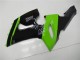 Injeção Kit Carenagem ZX6R 2005-2006 - Verde Preto