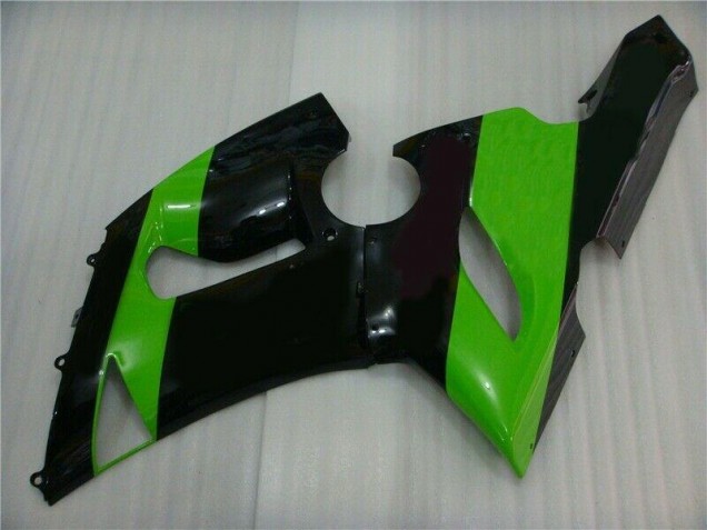 Injeção Kit Carenagem ZX6R 2005-2006 - Verde Preto