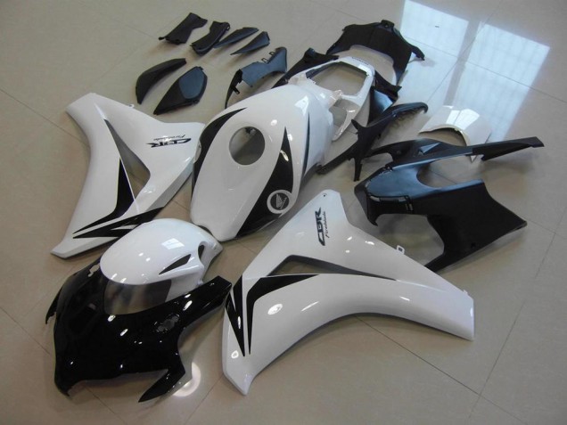 Injeção Kits Carenagem CBR 1000RR 2008-2011 - Branco Preto