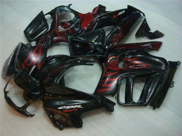 Injeção Kits Carenagem CBR 600 F3 1995-1998 - Preto Injeção Kits Carenagem CBR 600 F3 1995-1998 - Preto