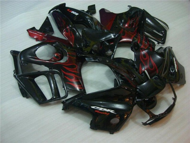 Injeção Kits Carenagem CBR 600 F3 1995-1998 - Preto Injeção Kits Carenagem CBR 600 F3 1995-1998 - Preto