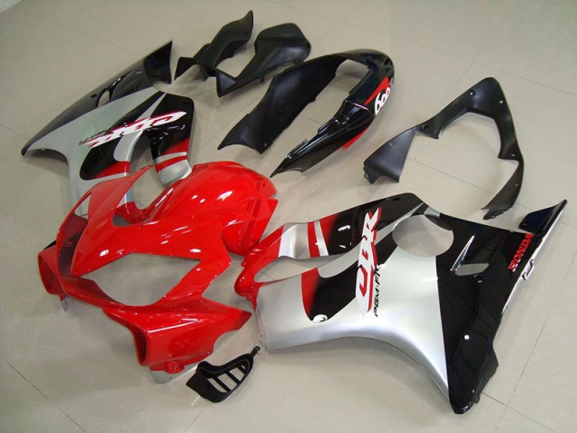 Injeção Kits Carenagem CBR 600 F4i 2004-2007 - Vermelho Prata Injeção Kits Carenagem CBR 600 F4i 2004-2007 - Vermelho Prata