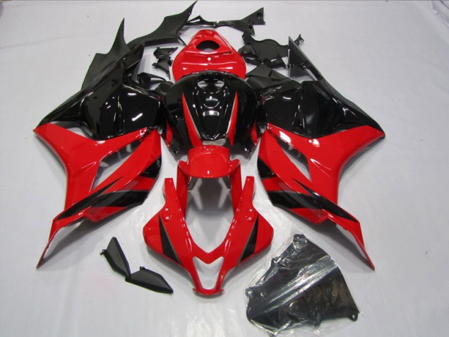 Injeção Kits Carenagem CBR 600RR 2009-2012 - Vermelho Preto Injeção Kits Carenagem CBR 600RR 2009-2012 - Vermelho Preto