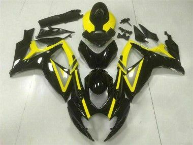 Injeção Kits Carenagem GSXR 600 / 750 K6 2006-2007 - Preto