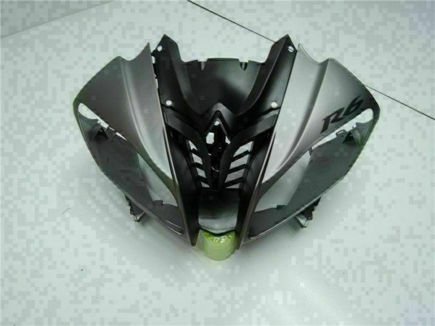 Injeção Kits Carenagem R6 2008-2016 - Cinzento Preto