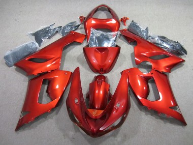 Injeção Kits Carenagem ZX6R 2005-2006 - Laranja