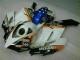 Kit Carenagem CBR 1000RR 2004-2005 - Branco Azul Kit Carenagem CBR 1000RR 2004-2005 - Branco Azul