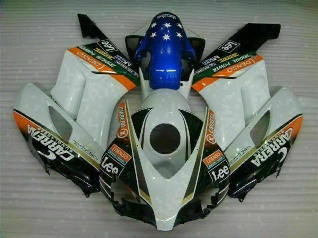 Kit Carenagem CBR 1000RR 2004-2005 - Branco Azul Kit Carenagem CBR 1000RR 2004-2005 - Branco Azul