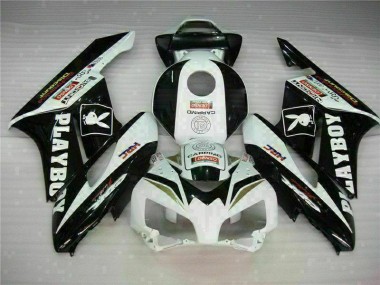 Kit Carenagem CBR 1000RR 2004-2005 - Preto Branco
