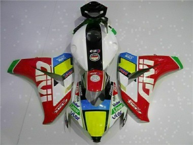Kit Carenagem CBR 1000RR 2008-2011 - Vermelho Branco