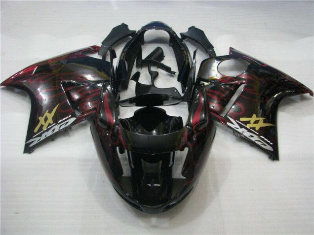 Kit Carenagem CBR 1100 XX 1996-2007 - Vermelho Chama