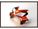Kit Carenagem CBR 600 F4i 2001-2003 - Laranja Preto Kit Carenagem CBR 600 F4i 2001-2003 - Laranja Preto