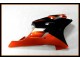Kit Carenagem CBR 600 F4i 2001-2003 - Laranja Preto Kit Carenagem CBR 600 F4i 2001-2003 - Laranja Preto