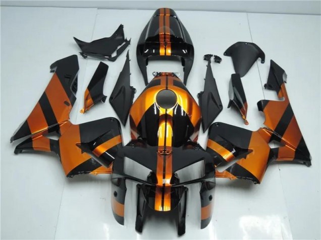 Kit Carenagem CBR 600RR 2005-2006 - Laranja Preto