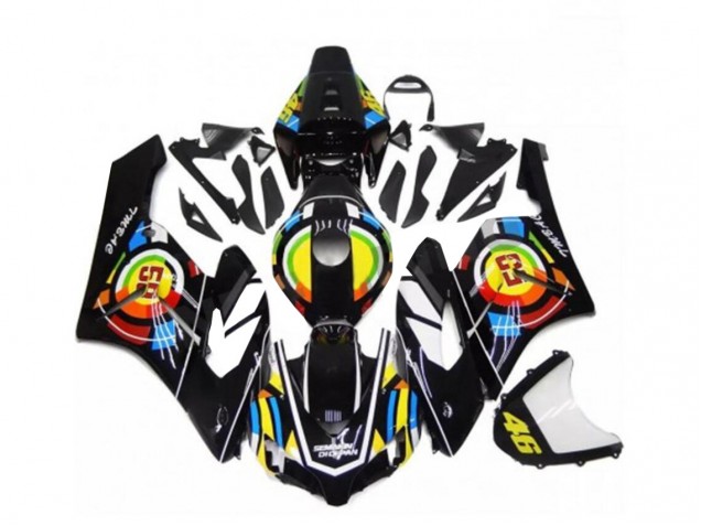 Kit Carenagem CBR 600RR 2007-2008 - Preto Kit Carenagem CBR 600RR 2007-2008 - Preto